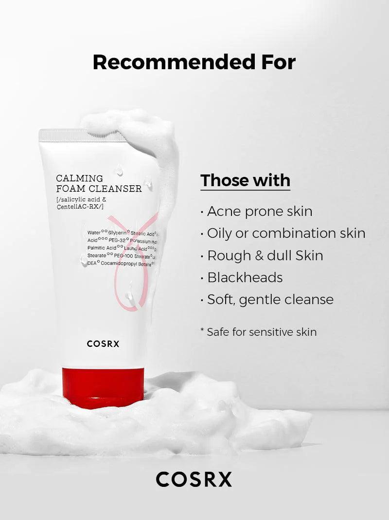 COSRX AC Collection Calming Foam Cleanser- 150ml