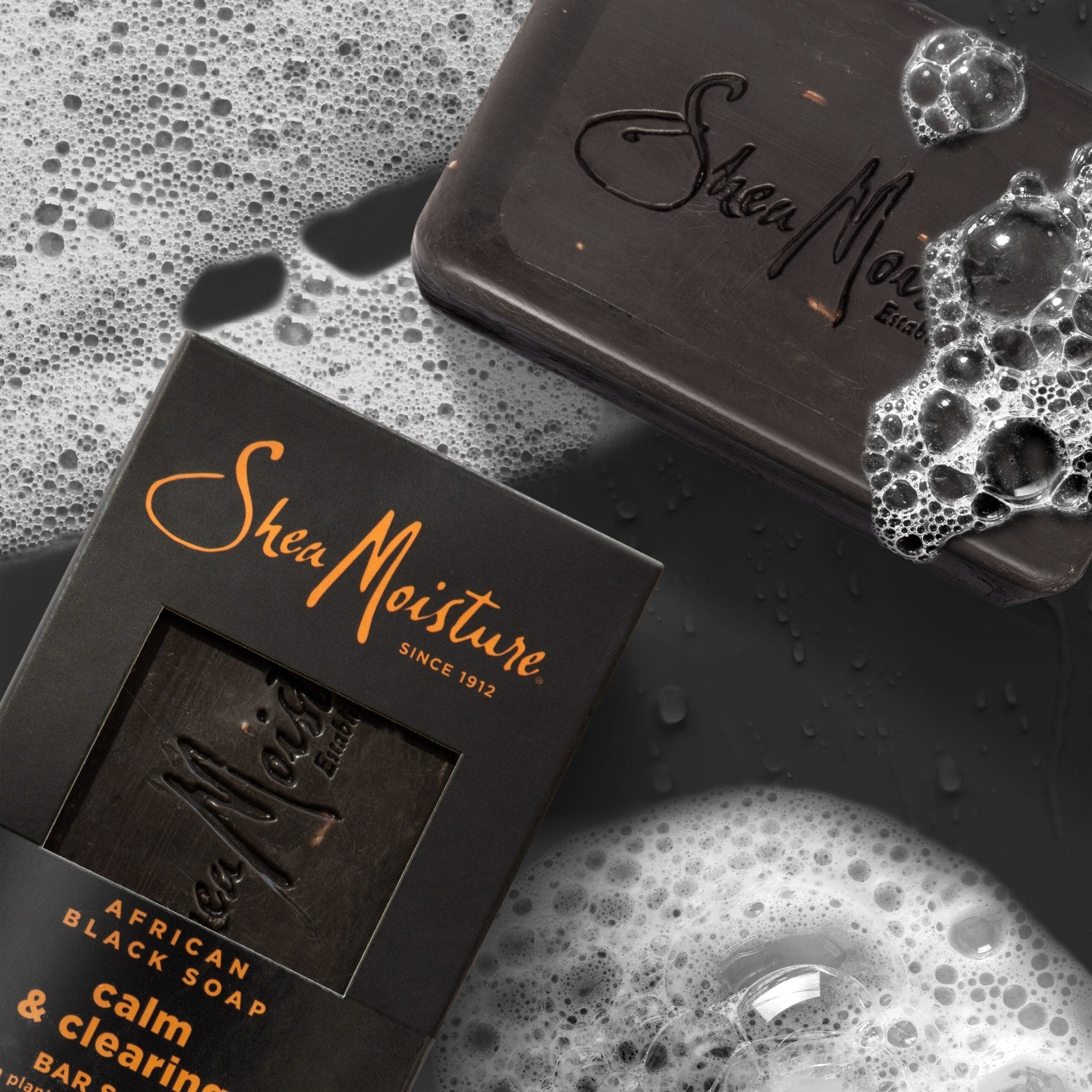 AFRICAN BLACK SOAP BAR SHEA BUTTER - 8 OZ. - MeStore - Shea Moisture