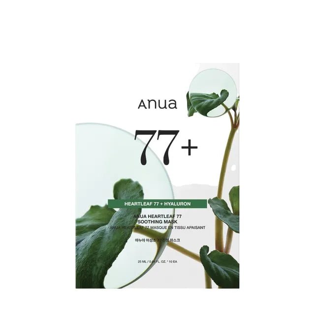 Anua Heartleaf Soothing Sheet Mask 25ml (10pcs) - MeStore - Anua