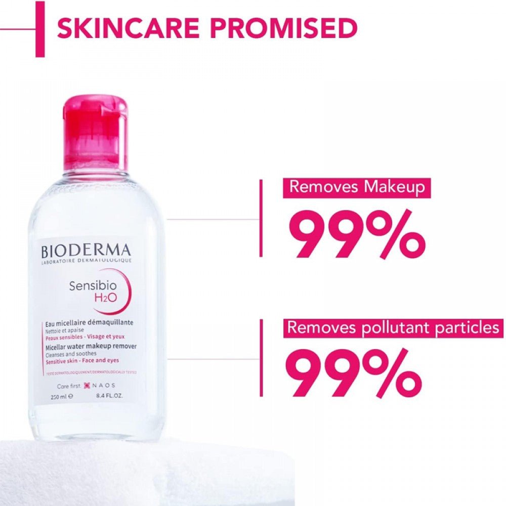 Bioderma Sensibio H2O Makeup Removing Micelle Solution 500ml - MeStore - BioDerma