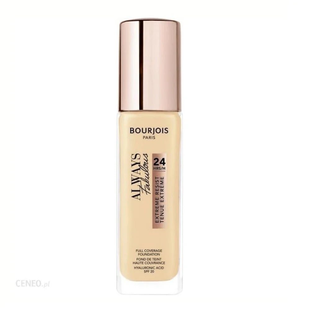 Bourjois Always Fabulous Foundation 120 Light Ivory 30ml - MeStore - Bourjois