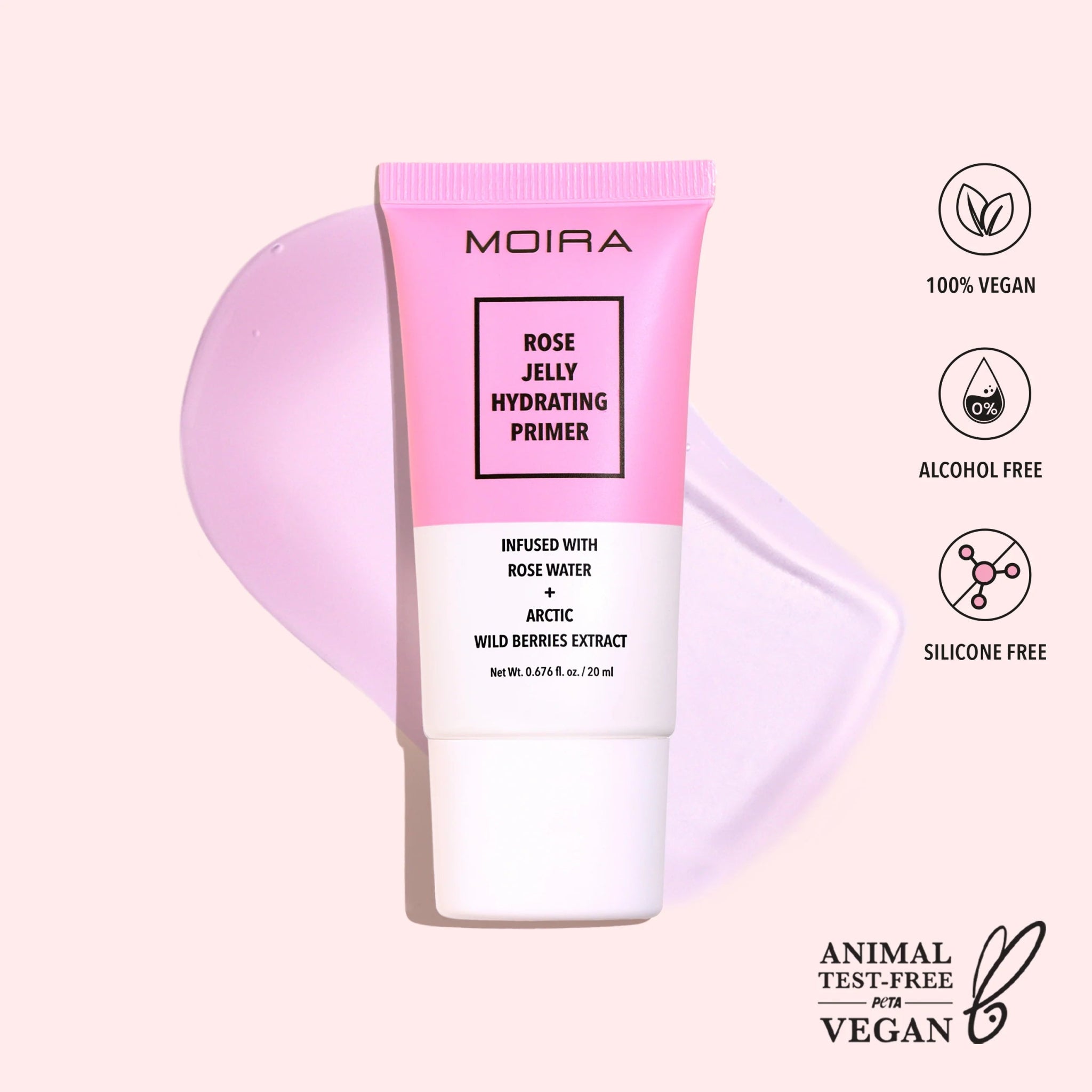 Complete Facial Primer (004, Rose Jelly Hydrating Primer) - CFP004 - MeStore - Moira Beauty