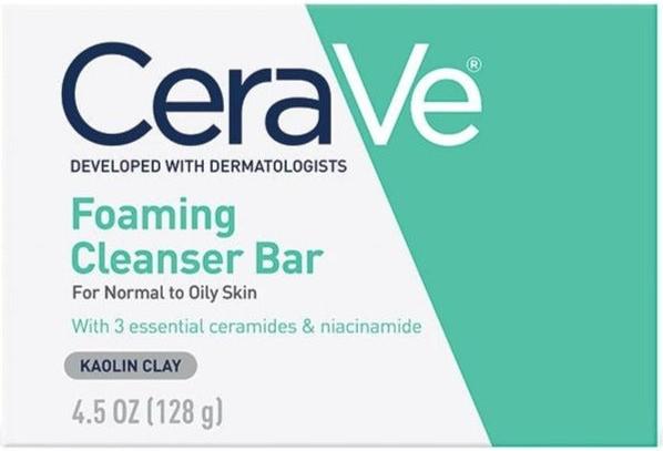 Cerave Foaming Cleansing Bar 4.5 Oz