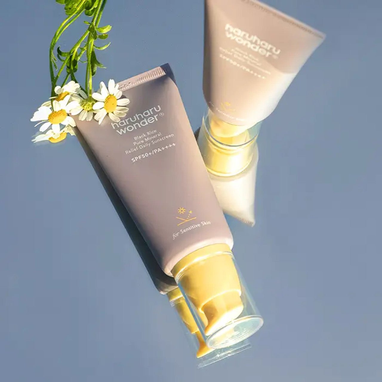 Haruharu wonder Black Rice Pure Mineral Relief Daily Sunscreen SPF50+/PA++++ 50ml - MeStore - Haruharu Wonder