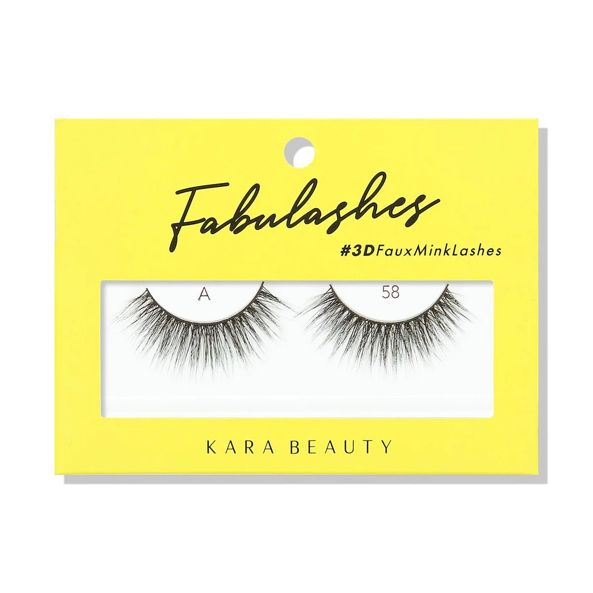 Kara Beauty A58 - 3d Faux Mink Lashes - MeStore - Kara Beauty