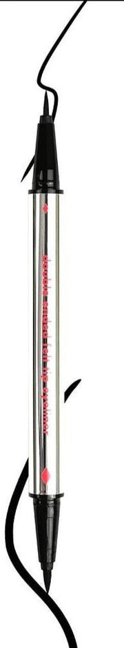 Kara Beauty Double Ended Felt Tip Black Eyeliner Pen: Black - MeStore - Kara Beauty