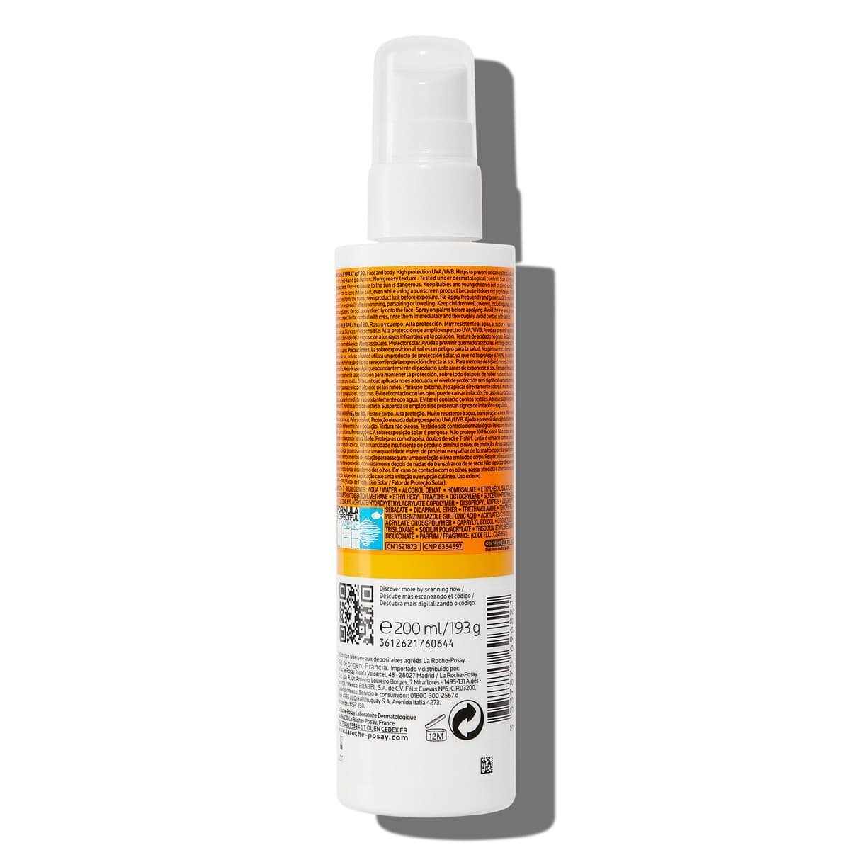 La Roche Posay Sun Anthelios Spray Sfp30+ 200ml - MeStore - La Roche Posay