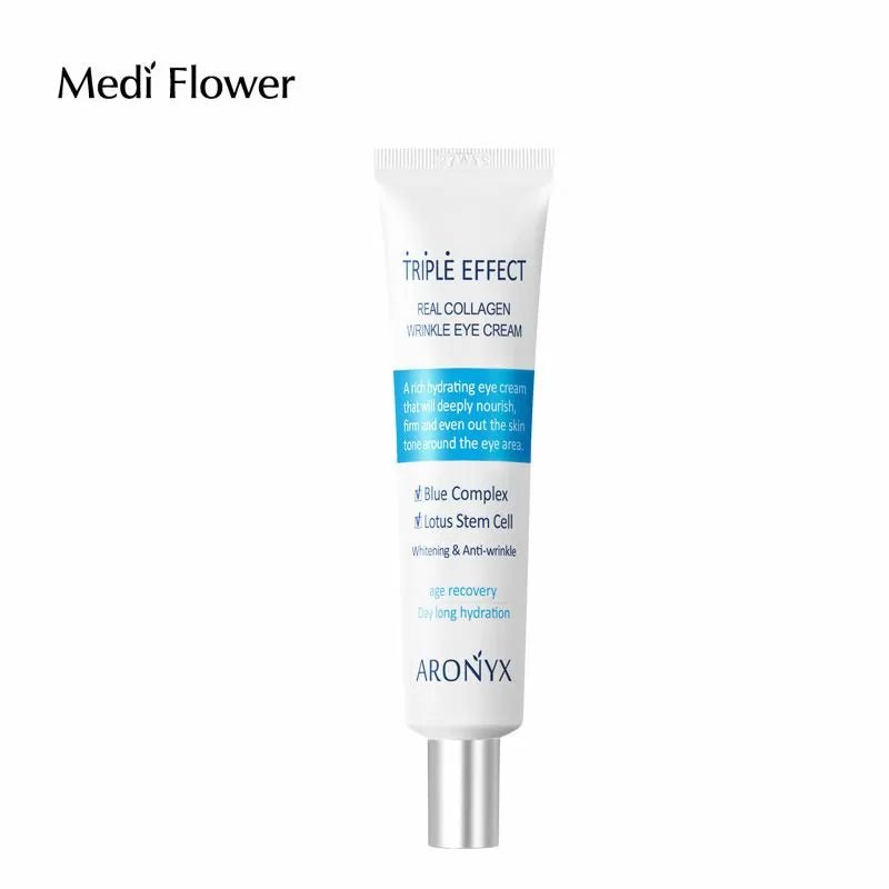Medi Flower ARONYX Triple Effect Real Collagen Wrinkle Eye cream   - MeStore - Medi Flower