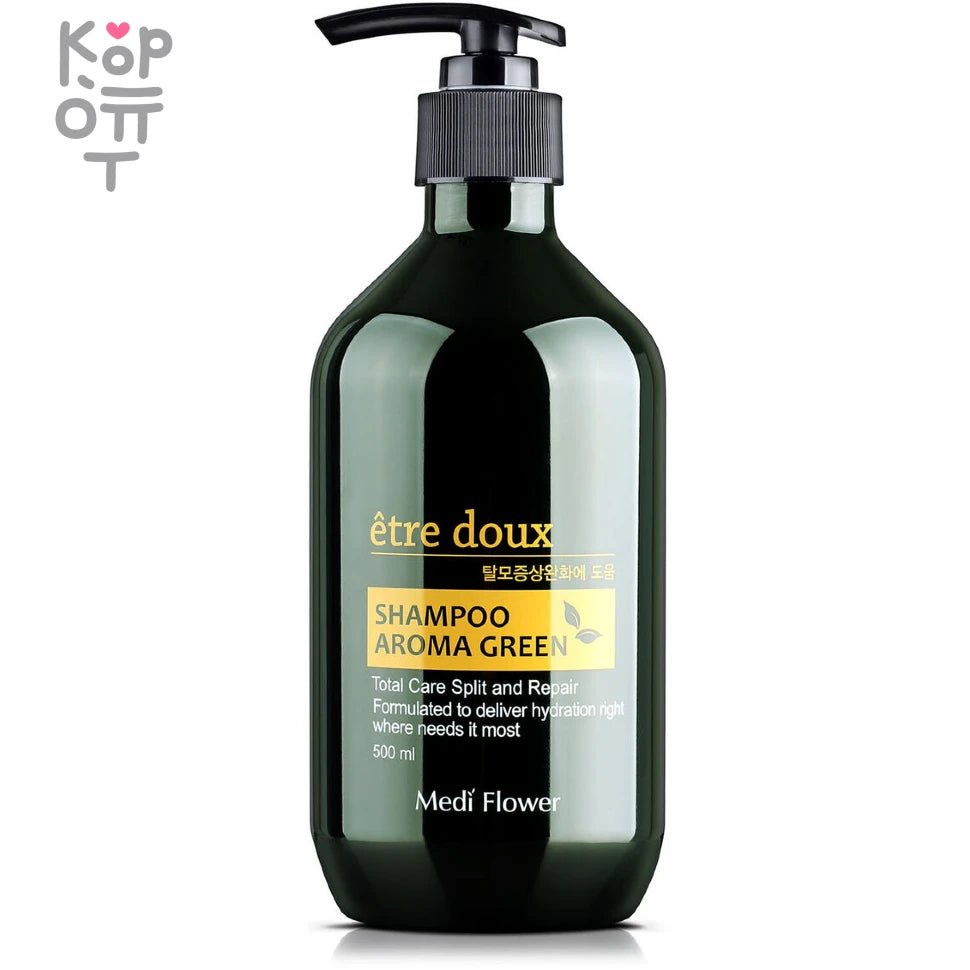 Medi Flower Etre doux Aroma Green Shampoo (Anti - hair loss) 500ml - MeStore - Medi Flower