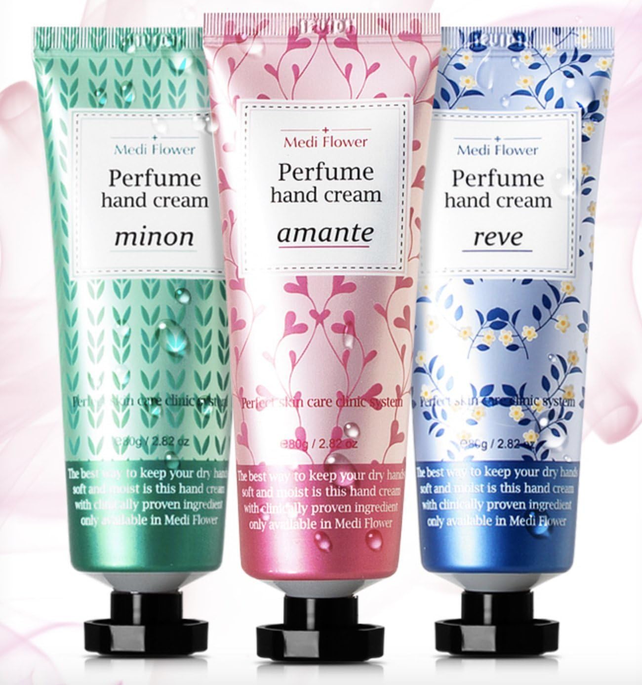 Medi Flower Perfume Three Stories Hand Cream Set   - MeStore - Medi Flower
