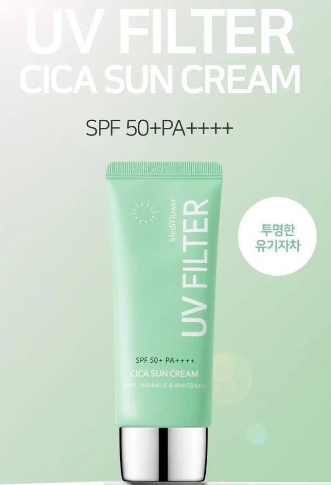 Medi Flower UV filter cica sun cream 50ml - MeStore - Medi Flower