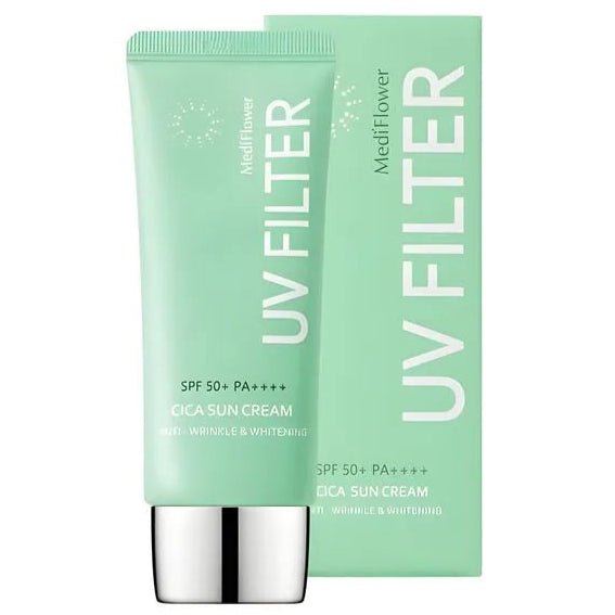 Medi Flower UV filter cica sun cream 50ml - MeStore - Medi Flower