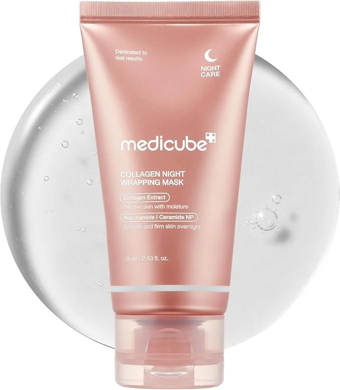 MEDICUBE - COLLAGEN NIGHT WRAPPING MASK 75ml - MeStore - MEDICUBE