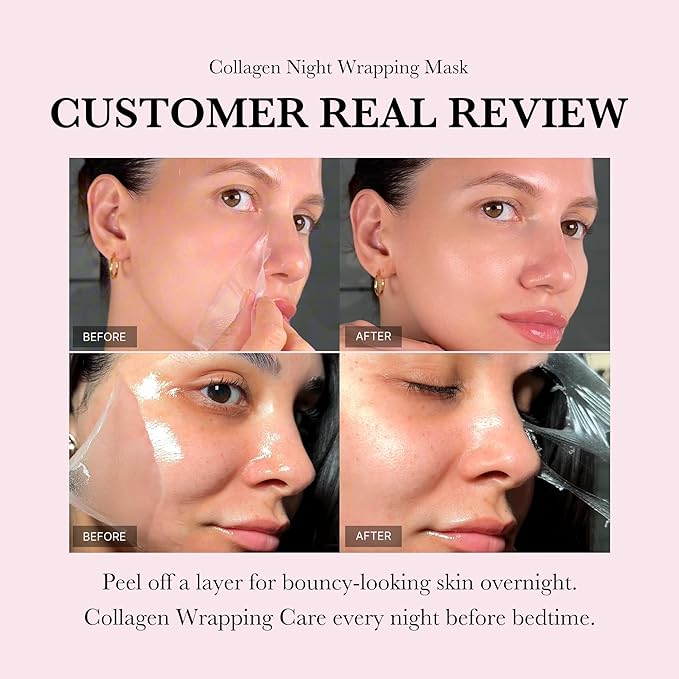 MEDICUBE - COLLAGEN NIGHT WRAPPING MASK 75ml - MeStore - MEDICUBE