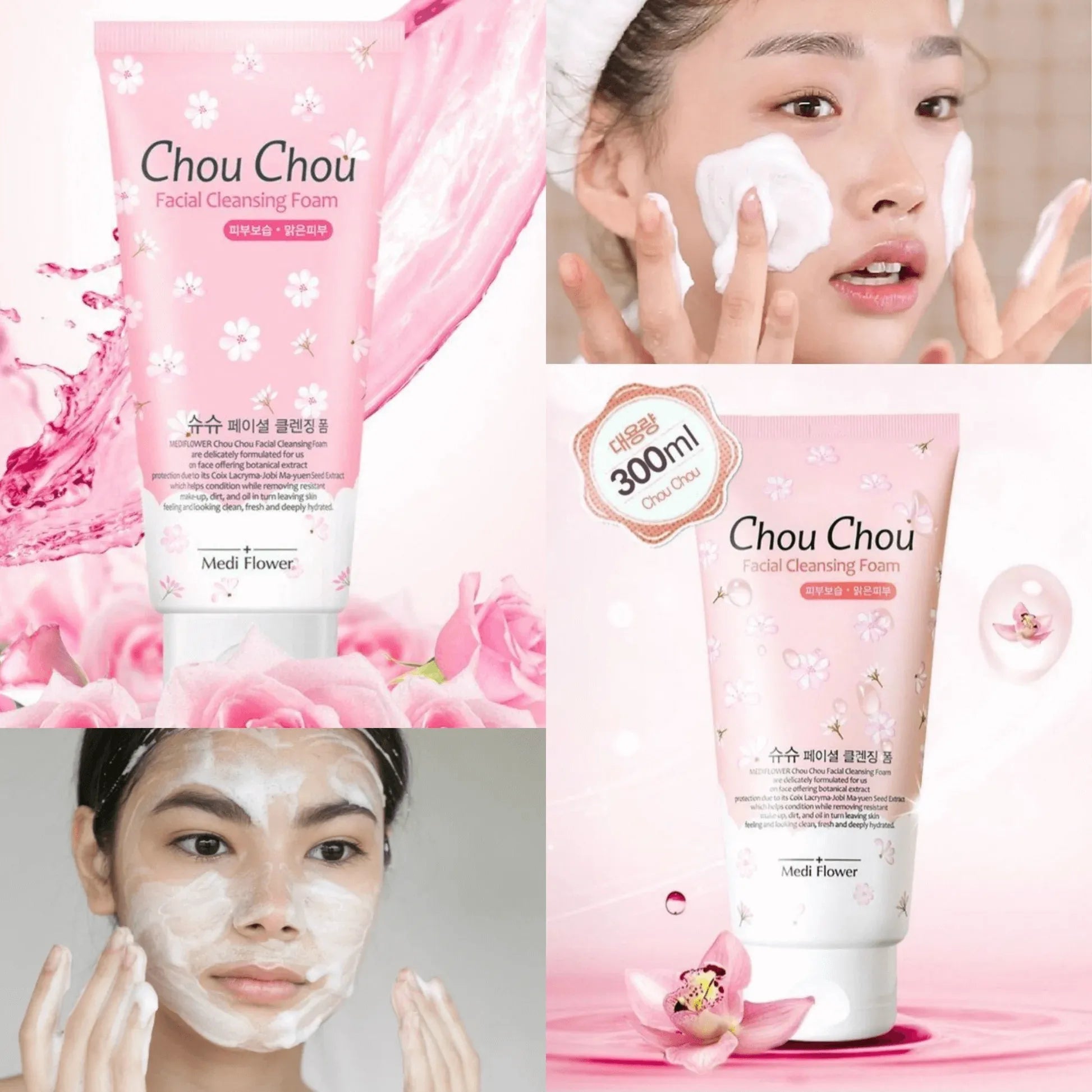 MediFlower Chou Chou Facial Cleansing Foam - MeStore - Medi Flower