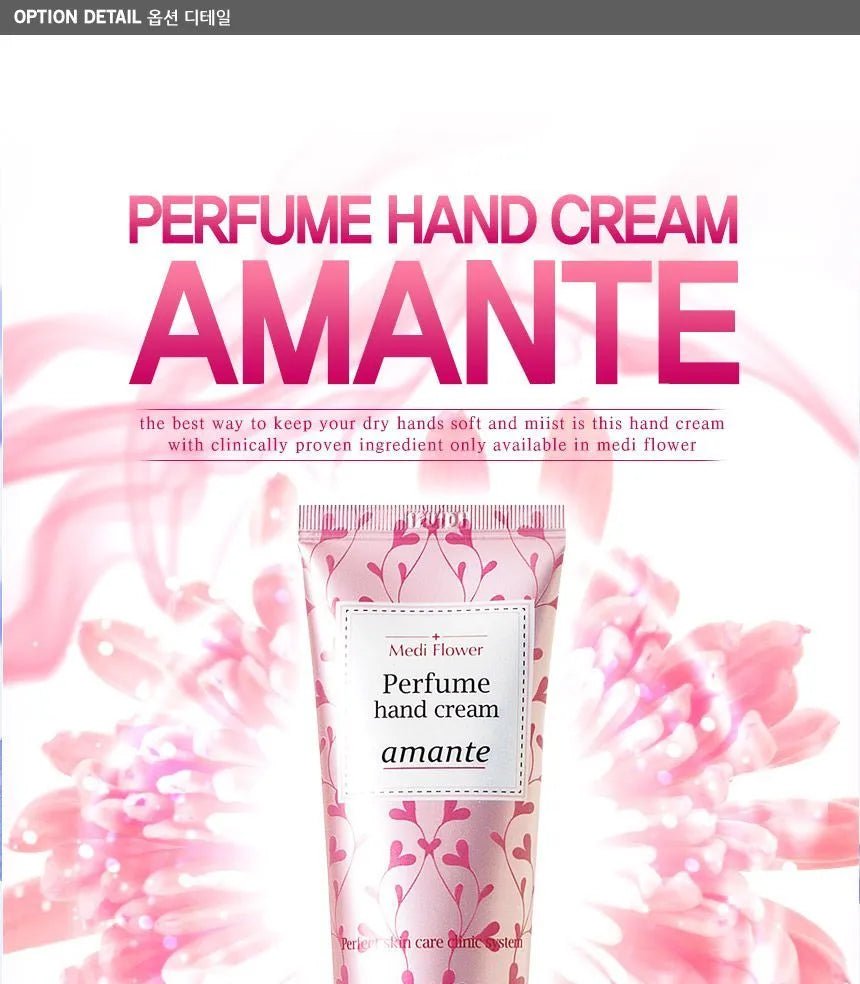 MediFlower  Perfume Hand Cream Amante   - MeStore - Medi Flower