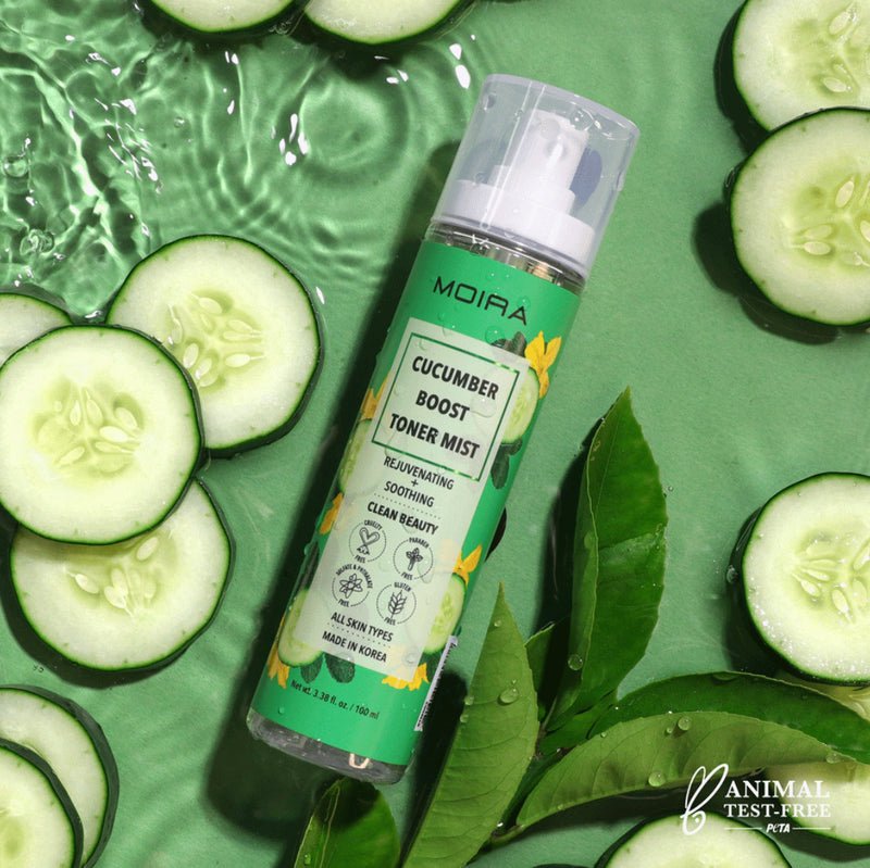 Moira - Cucumber Boost Toner Mist - MeStore - Moira Beauty