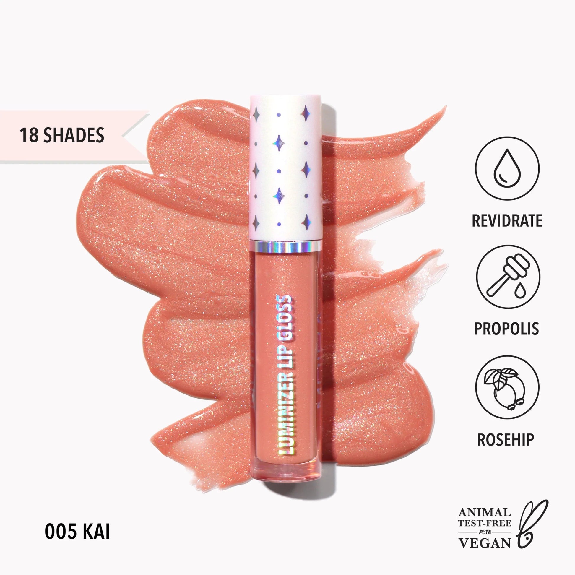 Moira Luminizer Lip Gloss (005, Kai) - MeStore - Moira Beauty