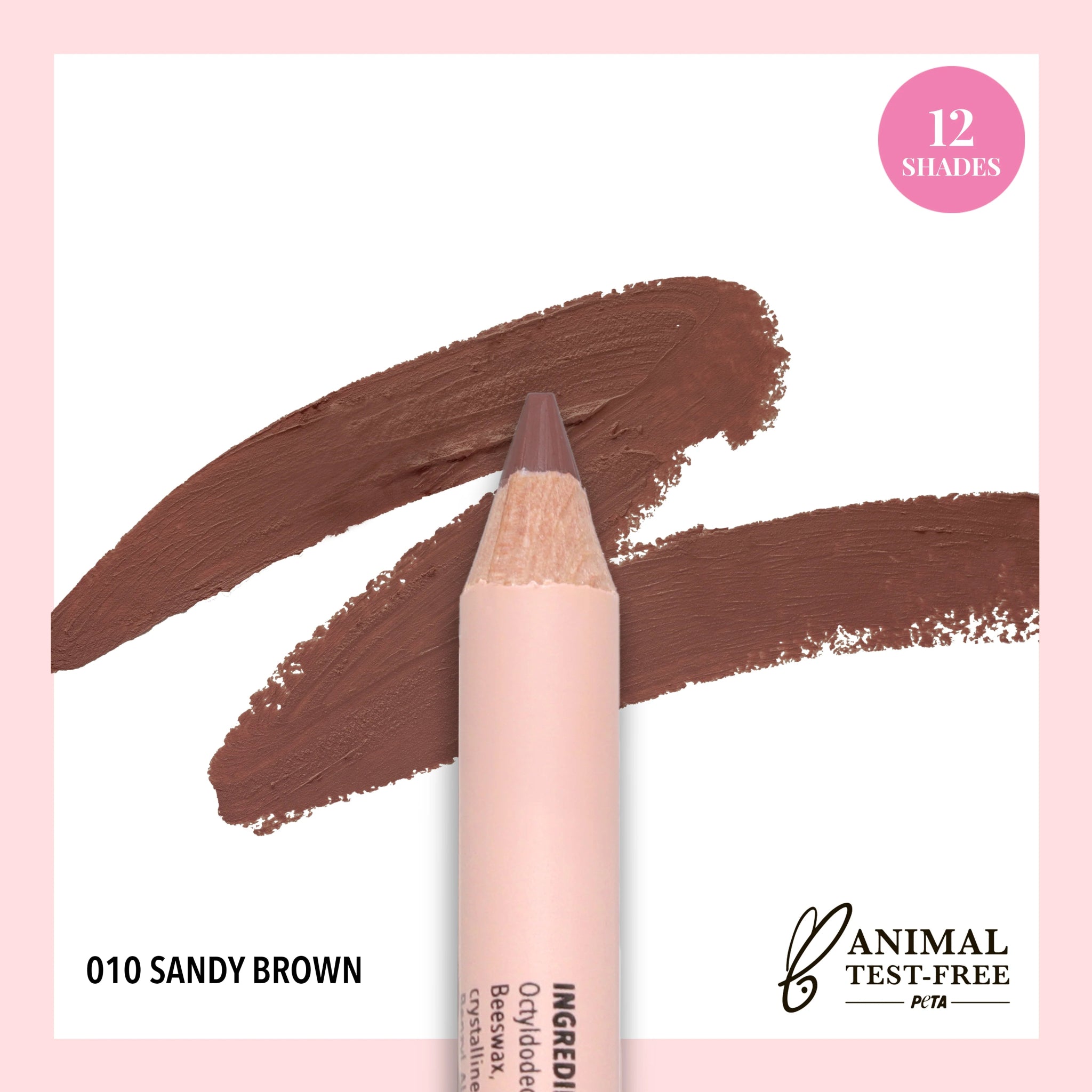 Moira Signature Lip Pencil (010, Sandy Brown) - MeStore - Moira Beauty