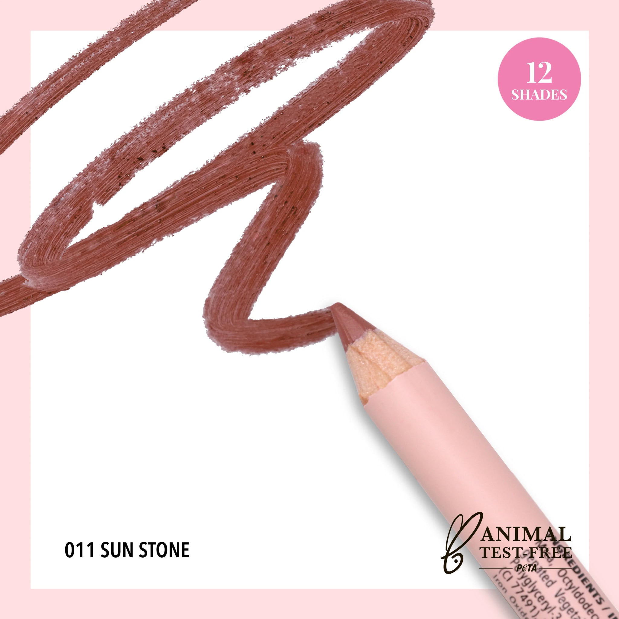 Moira Signature Lip Pencil (011, Sun Stone) - MeStore - Moira Beauty