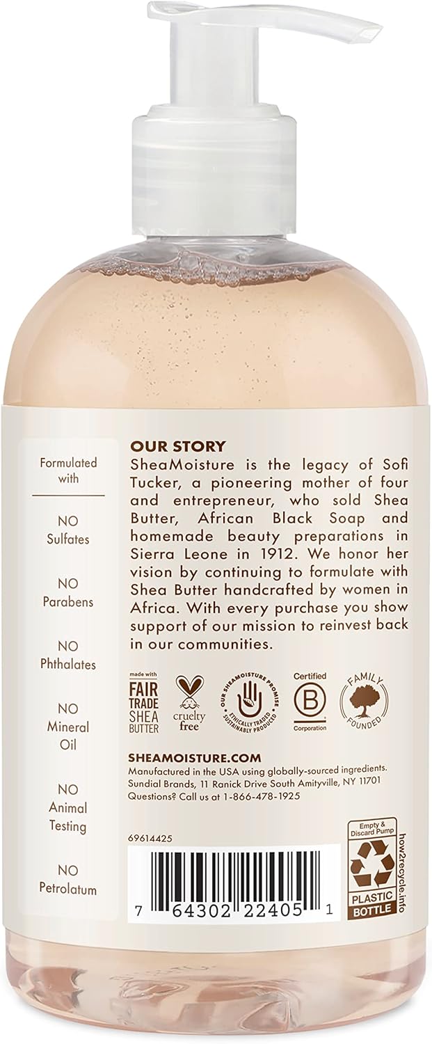 SHEA MOISTURE Baby Wash and Shampoo for 100% Virgin Coconut Oil, 13 Fl Oz - MeStore - Shea Moisture