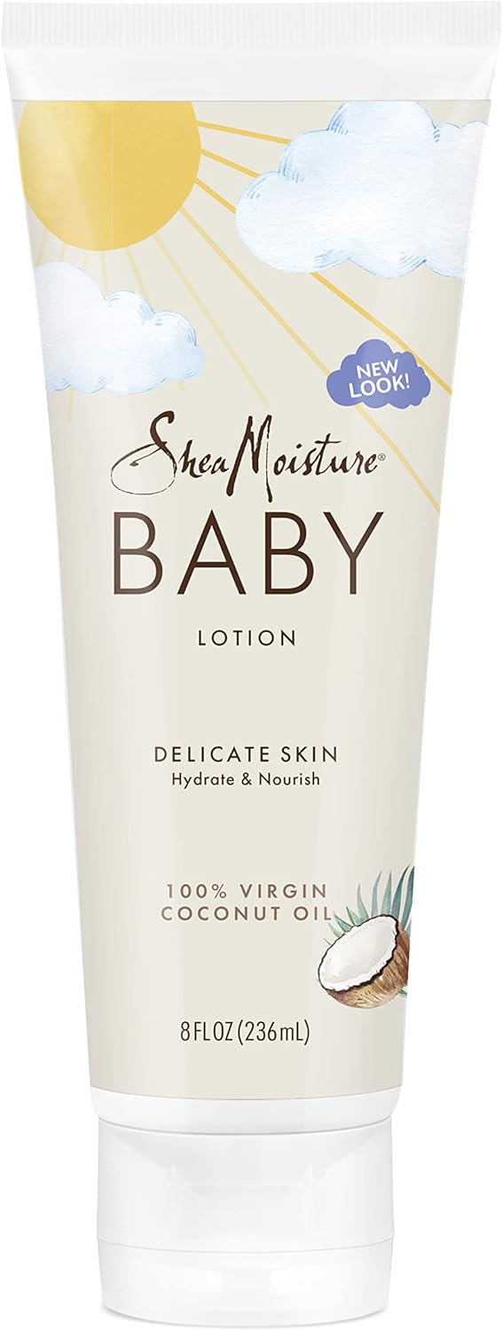 Shea Moisture VCO Baby Lotion Delicate Skin 24p 8z - MeStore - Shea Moisture