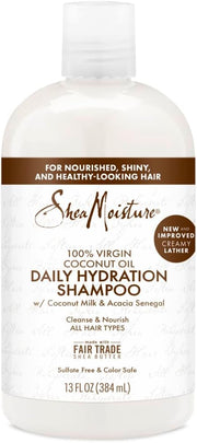 SheaMoisture 100% Virgin Coconut Oil Daily Hydration Shampoo 13 Oz - MeStore - Shea Moisture