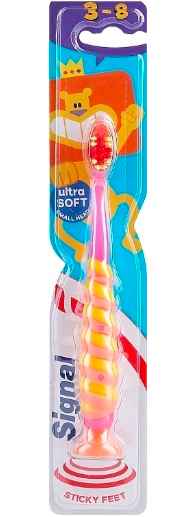Signal Kids Toothbrush 3 - 8 Year (Assorted Colors) - MeStore - Signal