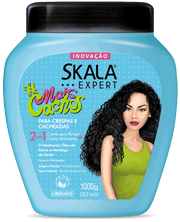 Skala Expert Mais cachos Hair Cream And Conditioner Strengthens And Moisturizes All Types of Curly Hair - 1kg - MeStore - SKALA