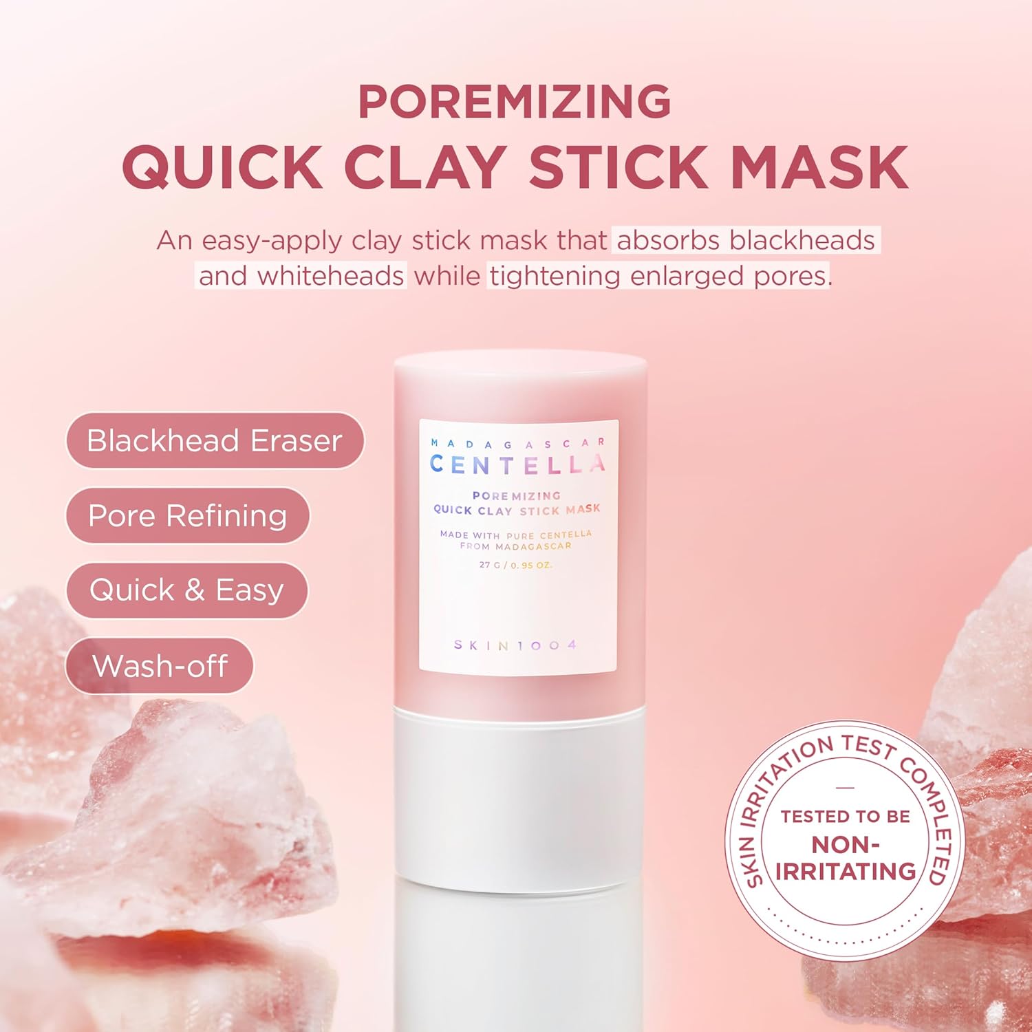 SKIN1004 - Madagascar Centella Poremizing Quick Clay Stick Mask 27g - MeStore - SKIN1004