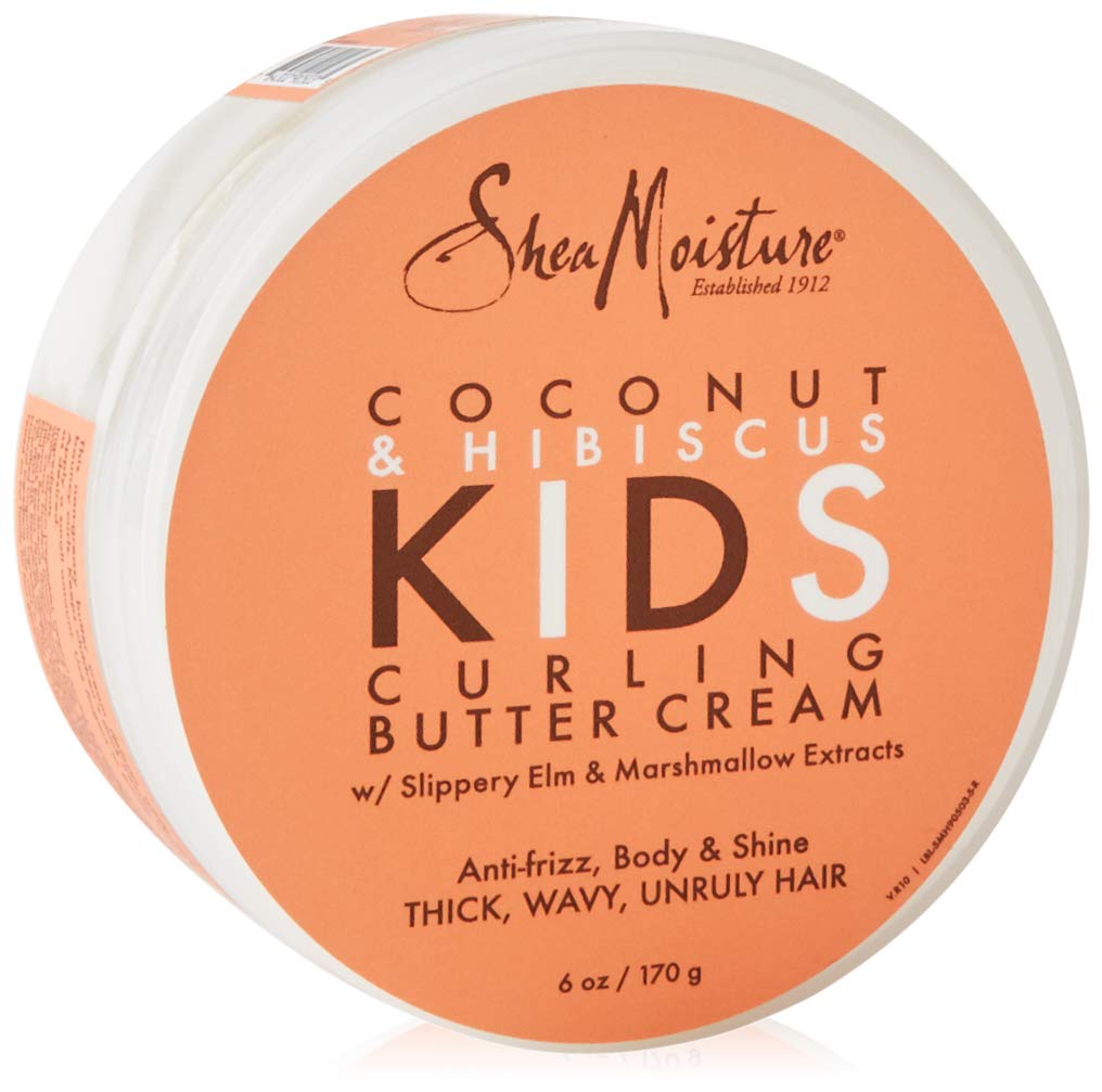 Sugarcane Extract & Meadowfoam Seed Coconut & Hibiscus Kids Curling Butter Cream - 6 Oz - MeStore - Shea Moisture