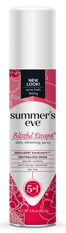 Summer's Eve Freshening Spray, Blissful Escape 2 Oz - MeStore - Summer's Eve