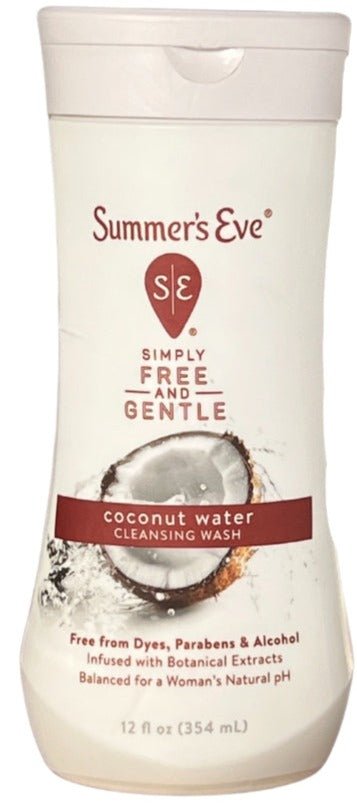 Summer's Eve Simply Free And Gentle Cleansing Wash - Coconut Water - MeStore - Summer's Eve