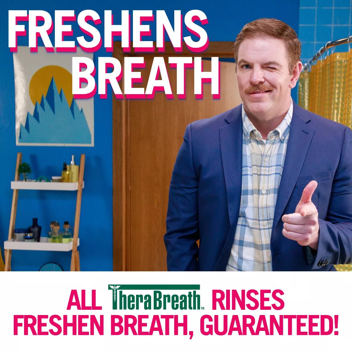 TheraBreath AntiCavity Oral Rinse Sparkle Mint 3oz - MeStore - TheraBreath