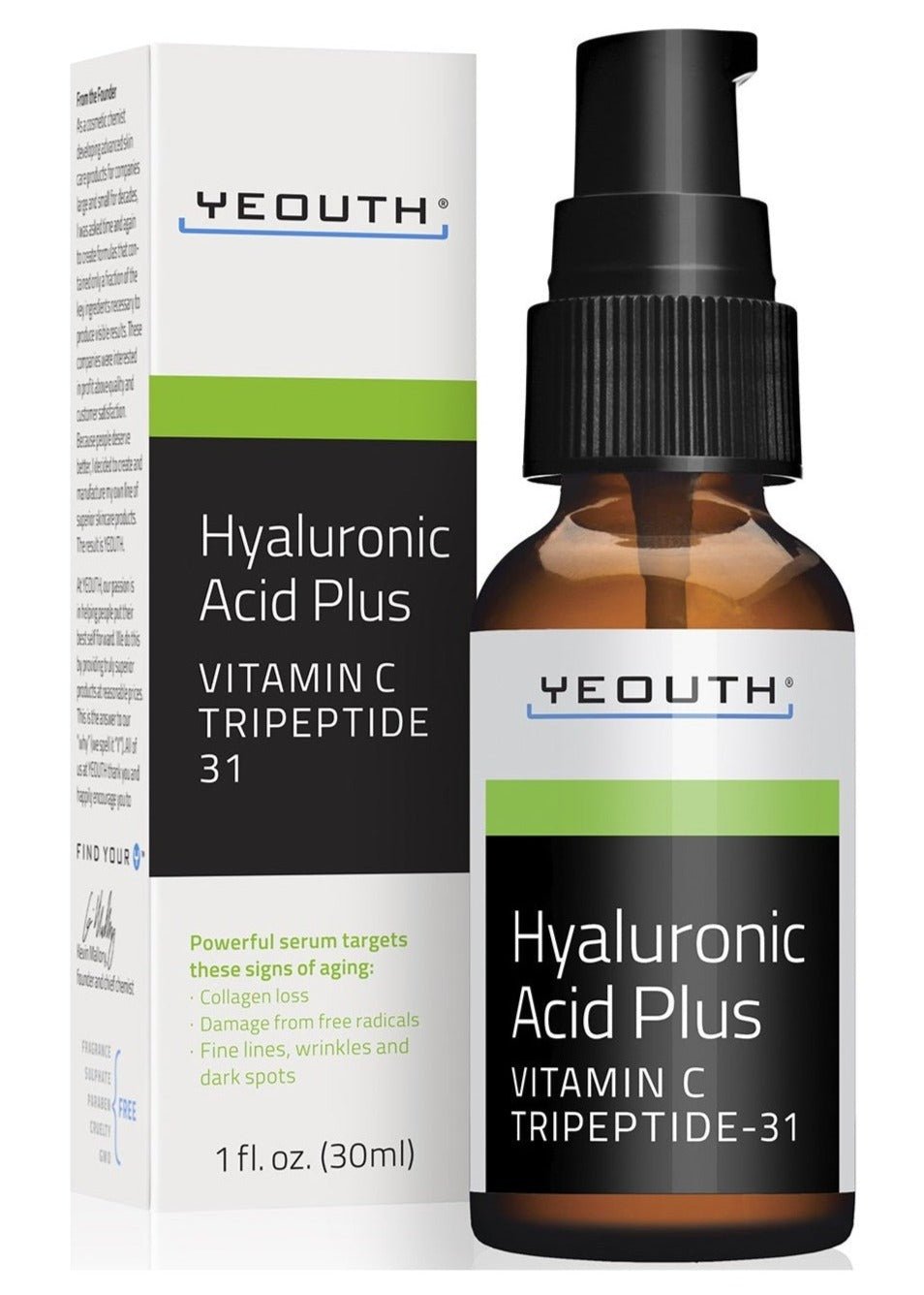 Yeouth Hyaluronic Acid Plus With Vit C Tripepdide - MeStore - Yeouth