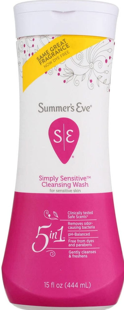 Summer's Eve Cleansing Wash, Simply Sensitive - MeStore