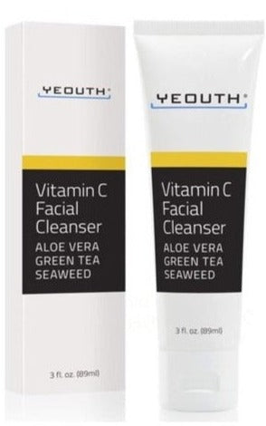 Yeouth Vitamin C Facial Cleanser With Aloe Vera, Green Tea & Seaweed Extract - MeStore