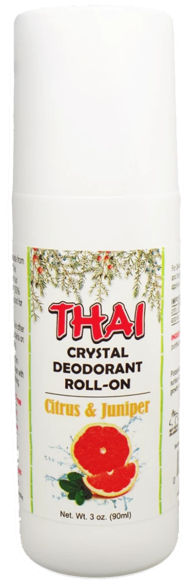 Thai Crystal Deodorant Roll On Citrus & Juniper - MeStore