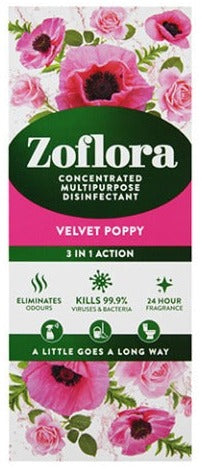 Zoflora 500Ml Velvet & Poppy