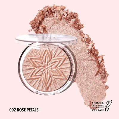 Moira - Sun Glow Face & Body Highlighter (002, Rose Petals)