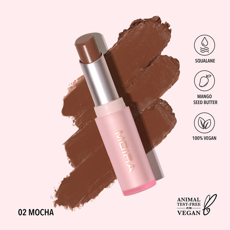 Moira - Signature Lipstick (002, Mocha)