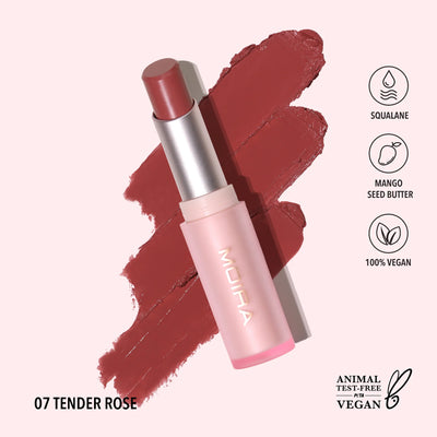Moira - Signature Lipstick (007, Tender Rose)