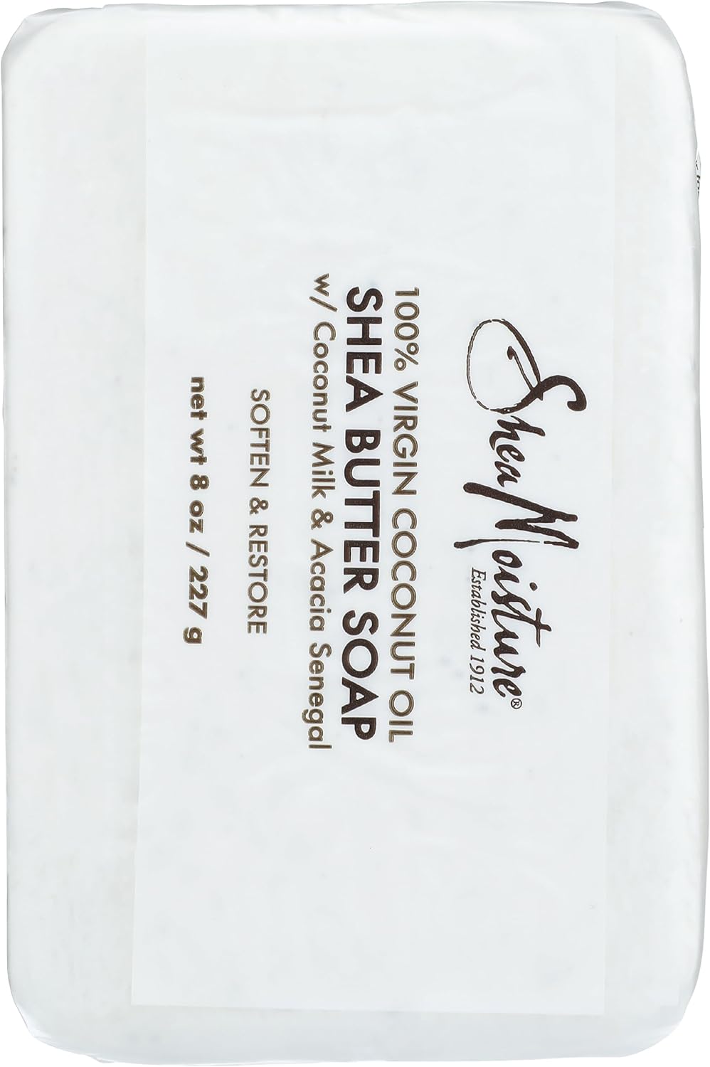 100% Virgin Coconut Oil Shea Butter Bar - 8 Oz - MeStore - Shea Moisture