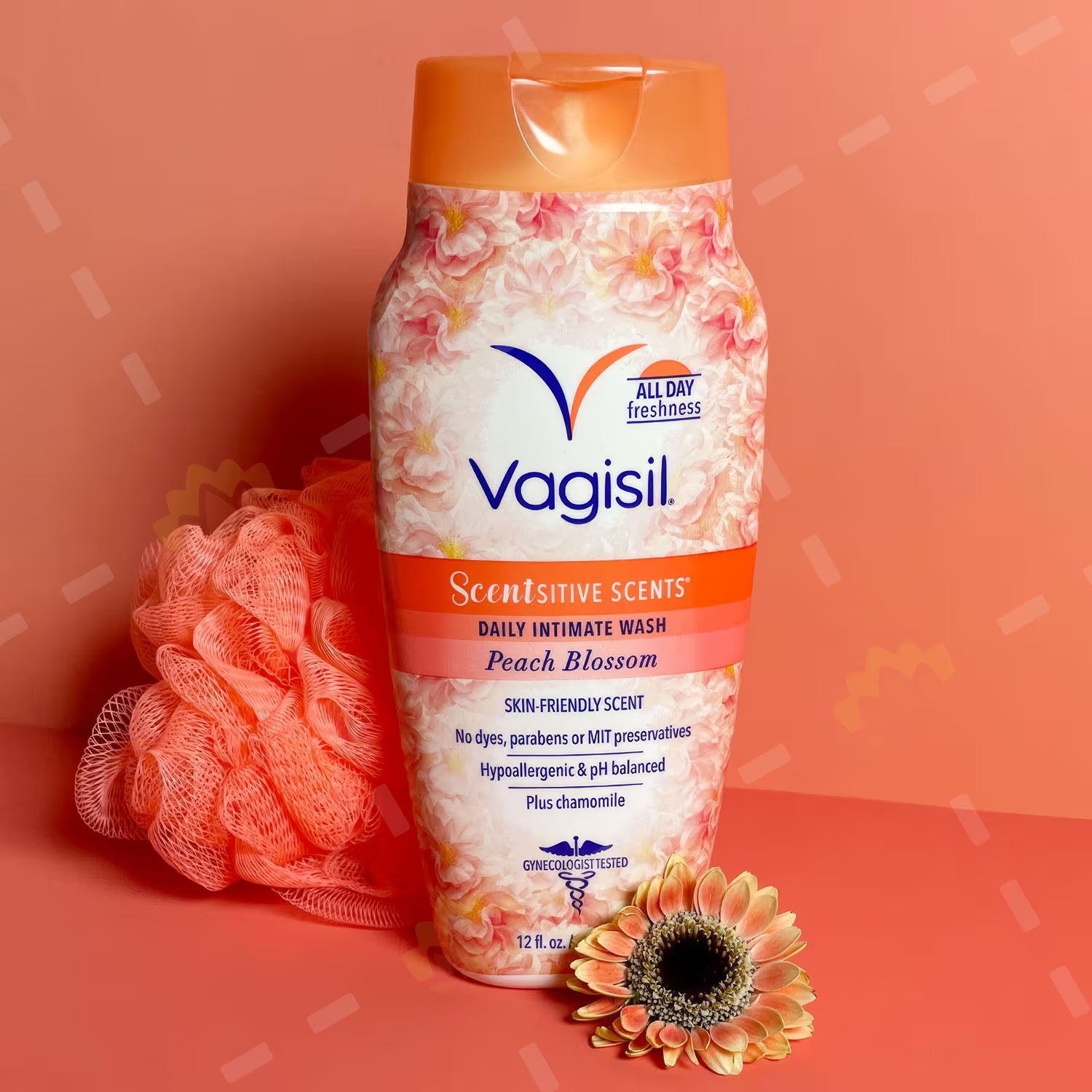 Vagisil Peach Blossom Intimate Wash 12oz