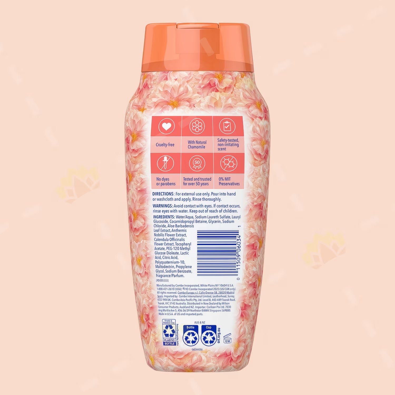 Vagisil Peach Blossom Intimate Wash 12oz