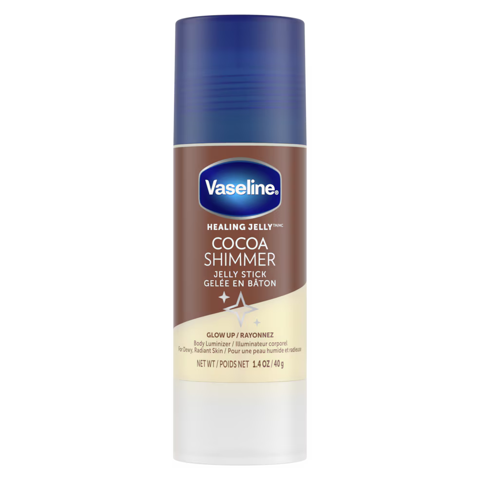 Vaseline Cocoa Shimmer Jelly Stick Cocoa Butter - 1.4 Oz