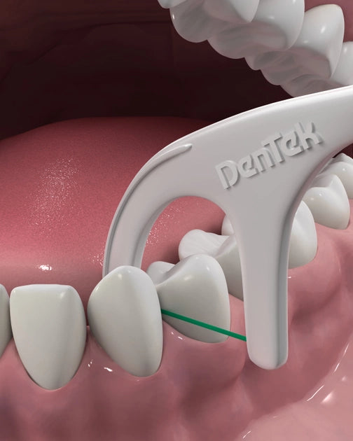 خيط تنظيف الأسنان المتطور تريبل كلين من دينتيك، بدون كسر أو تمزيق، 20 قطعة، 6 عبوات