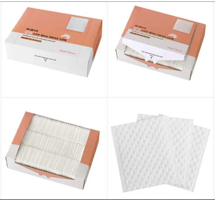 Medi Flower clean soft Cotton Puff