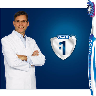 Oral B Toothbrush White Pro-Flex Medium