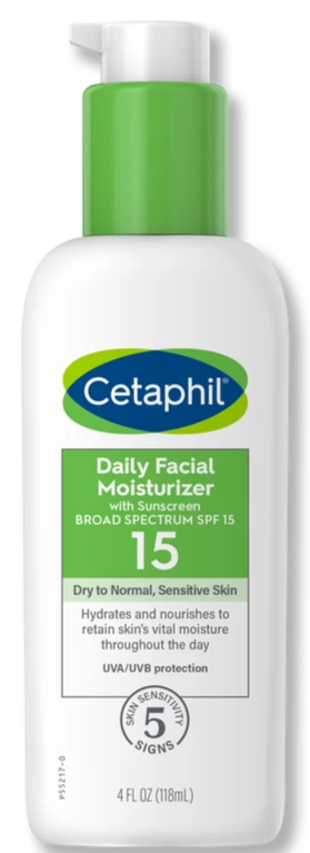 Cetaphil Daily Facial Moisturizer SPF 15 - 4 oz